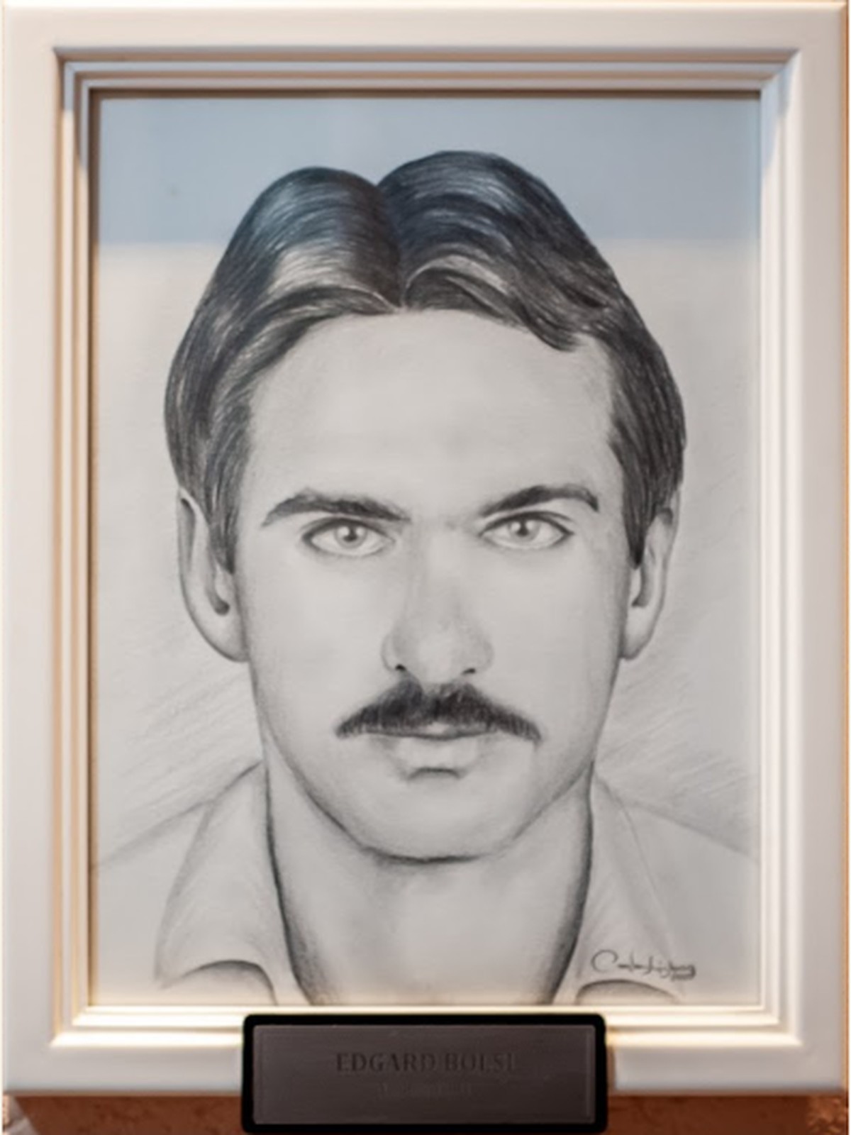 Retrato oficial de Edgard Bolsi