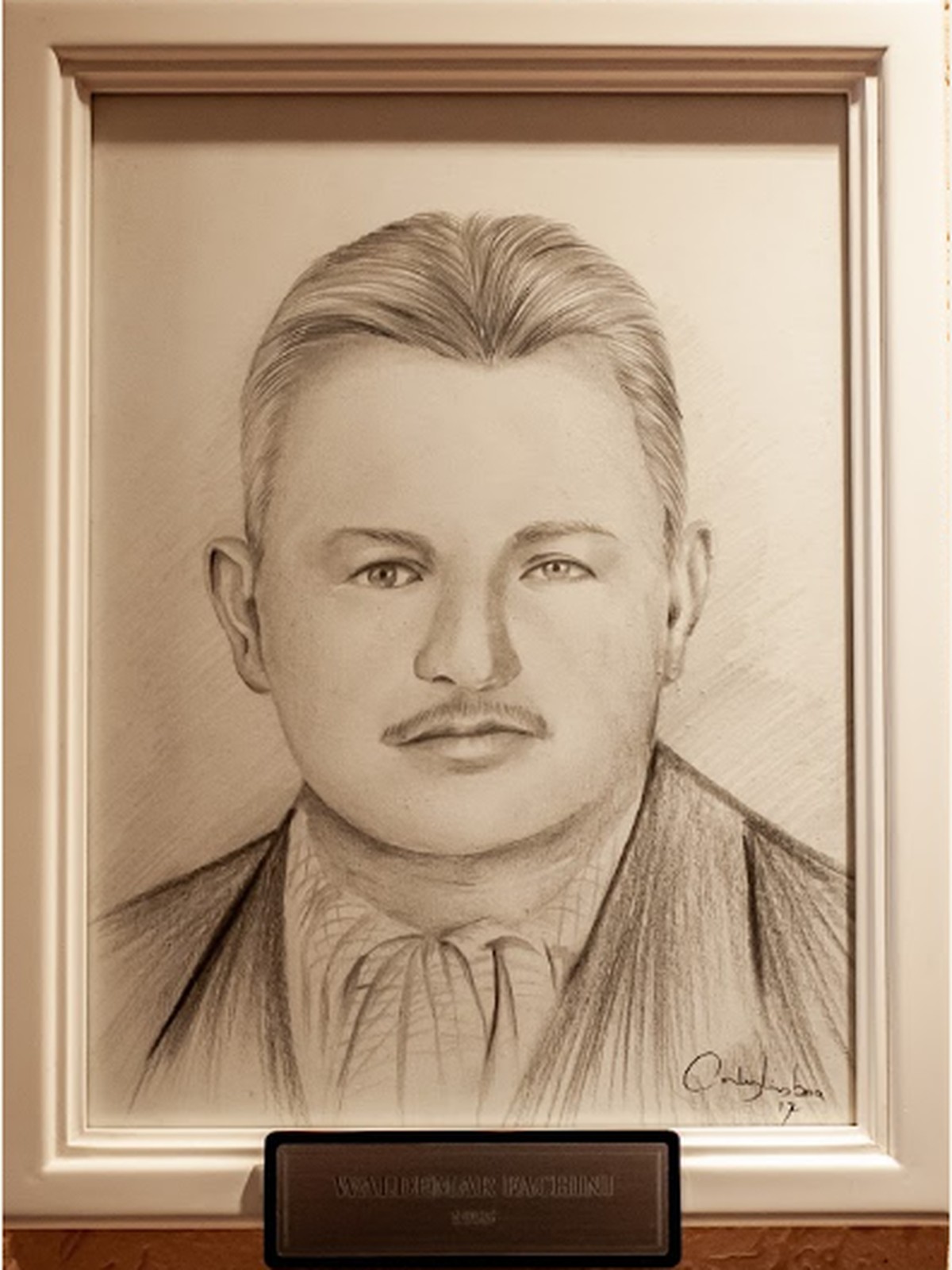 Retrato oficial de Waldemar Fachini