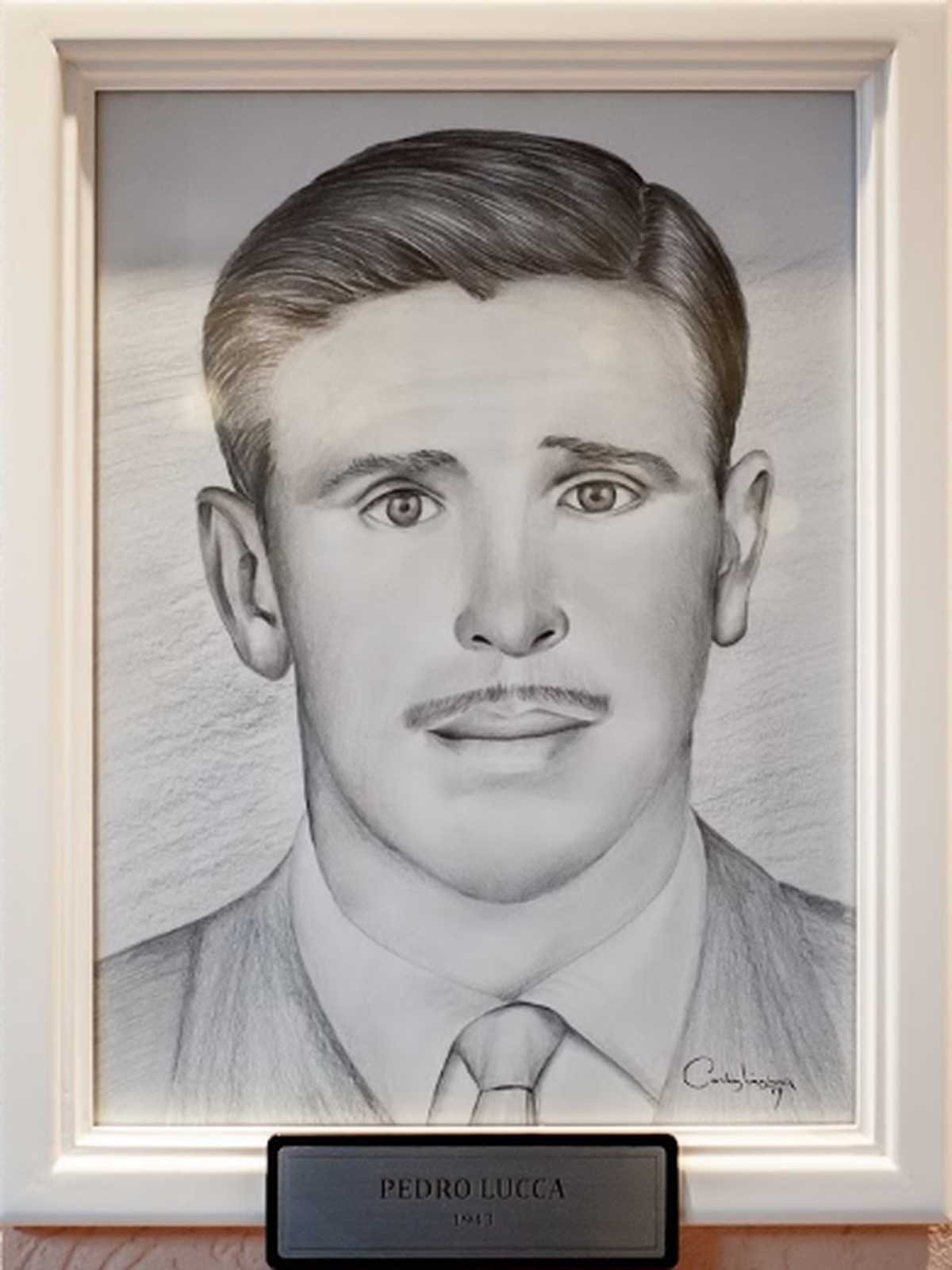 Retrato oficial de Pedro Lucca
