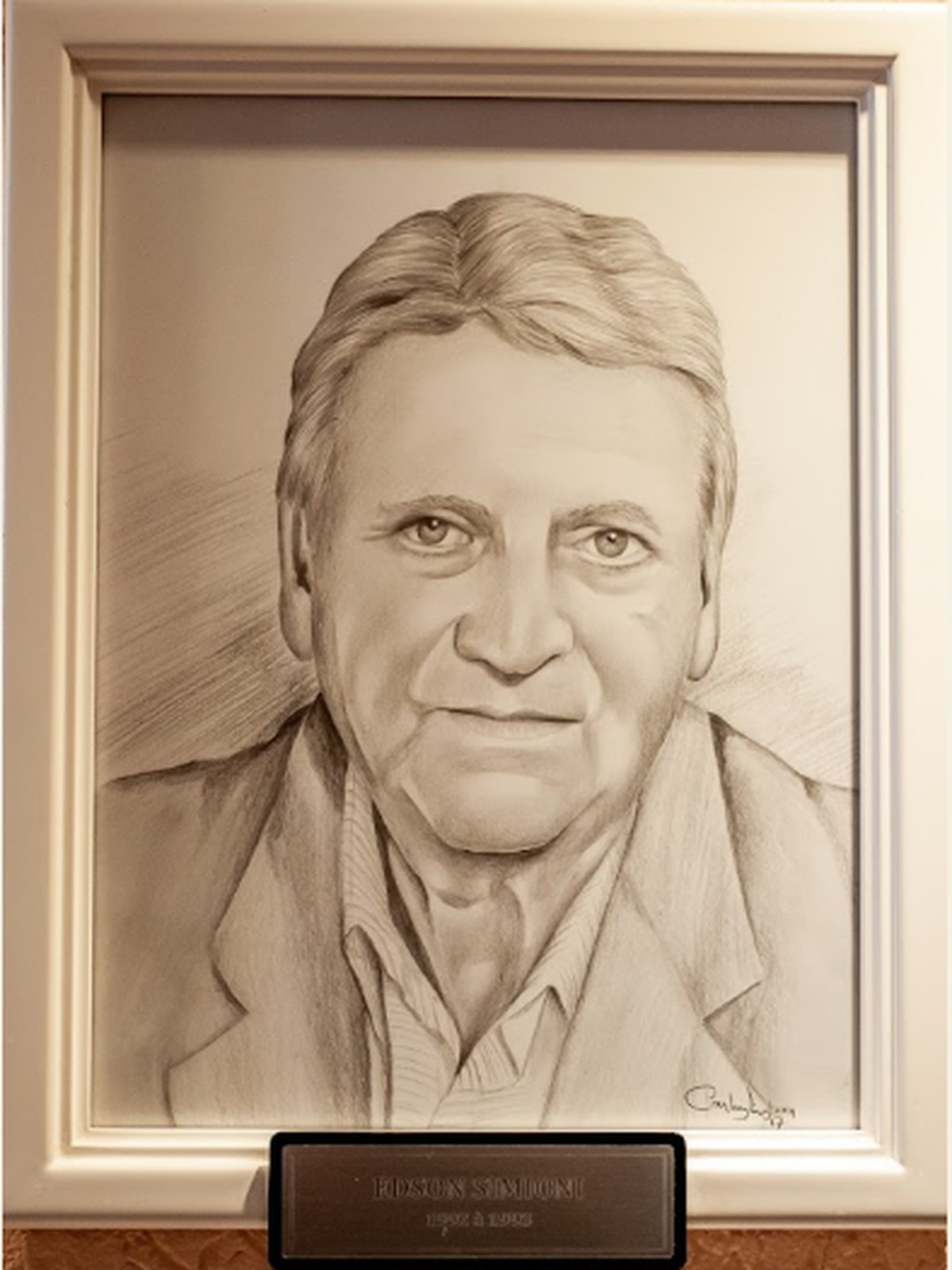 Retrato oficial de Edson Simioni
