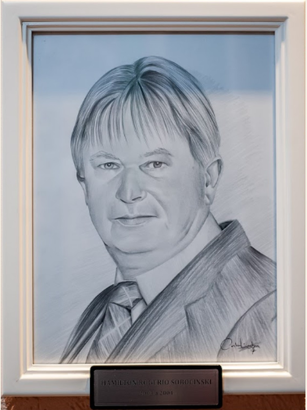 Retrato oficial de Hamilton Rogério Sobocinski