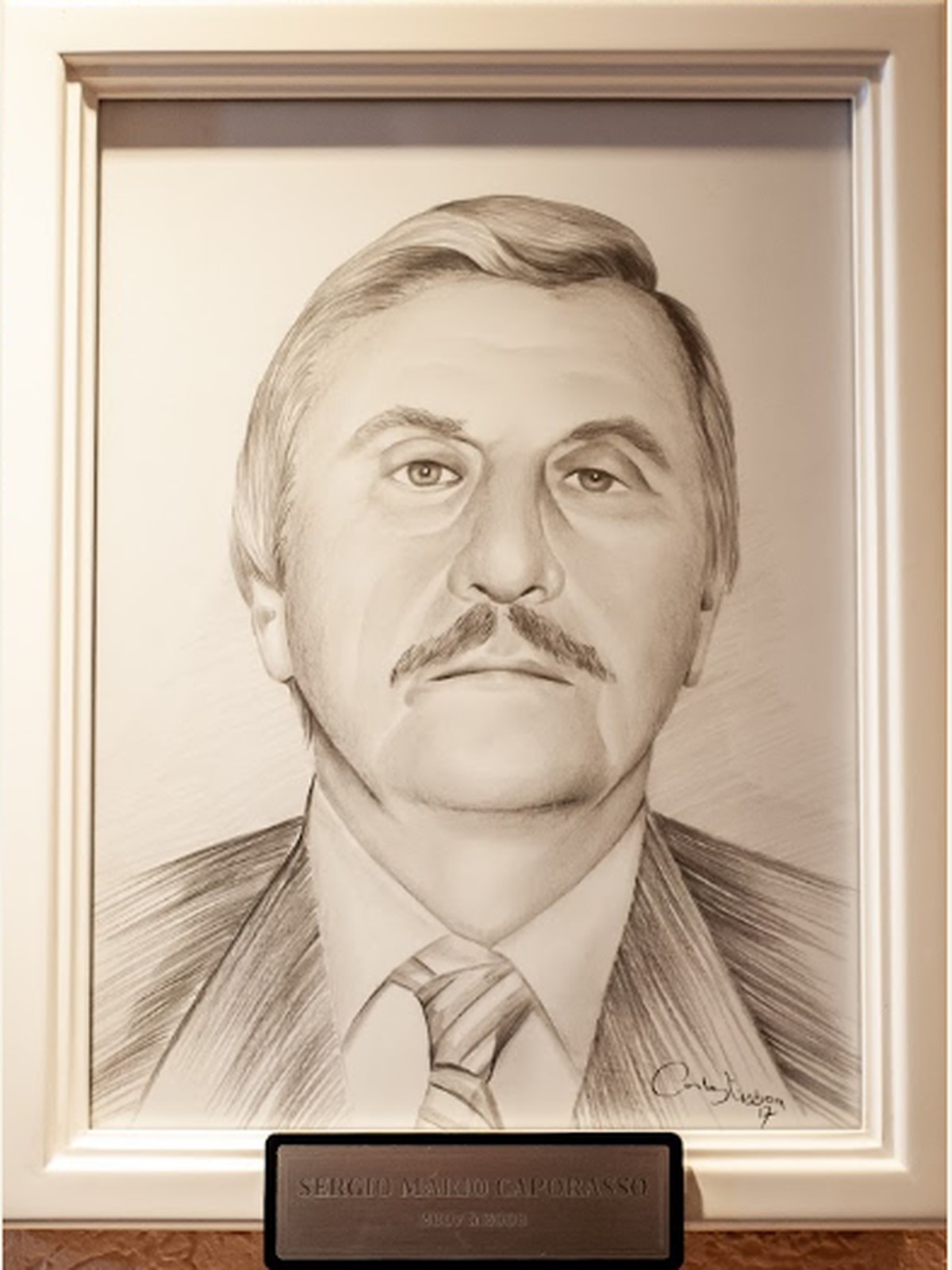 Retrato oficial de Sergio Mário Caporasso