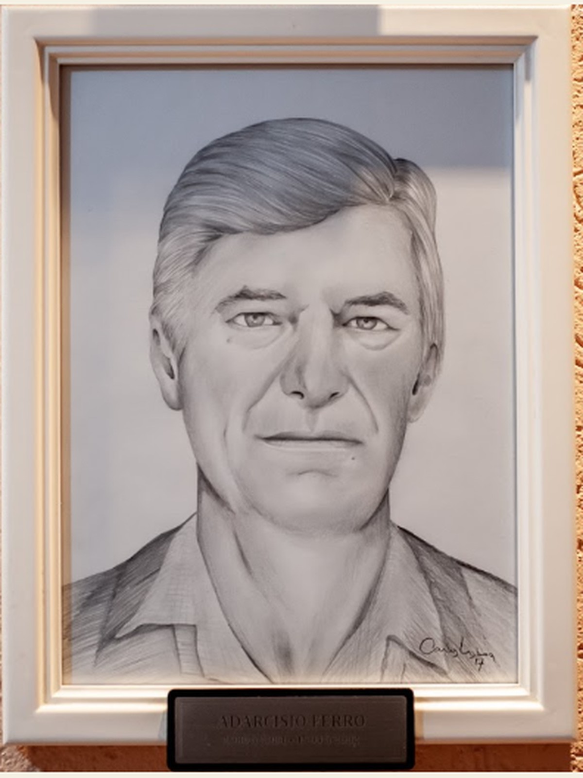 Retrato oficial de Adarcisio Ferro